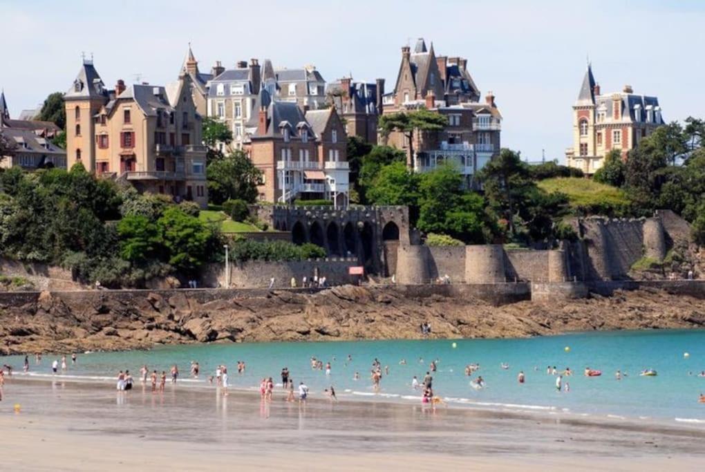Sunshine - Appartement 2Pers - Terrasse Vue Mer - Dinard Zewnętrze zdjęcie