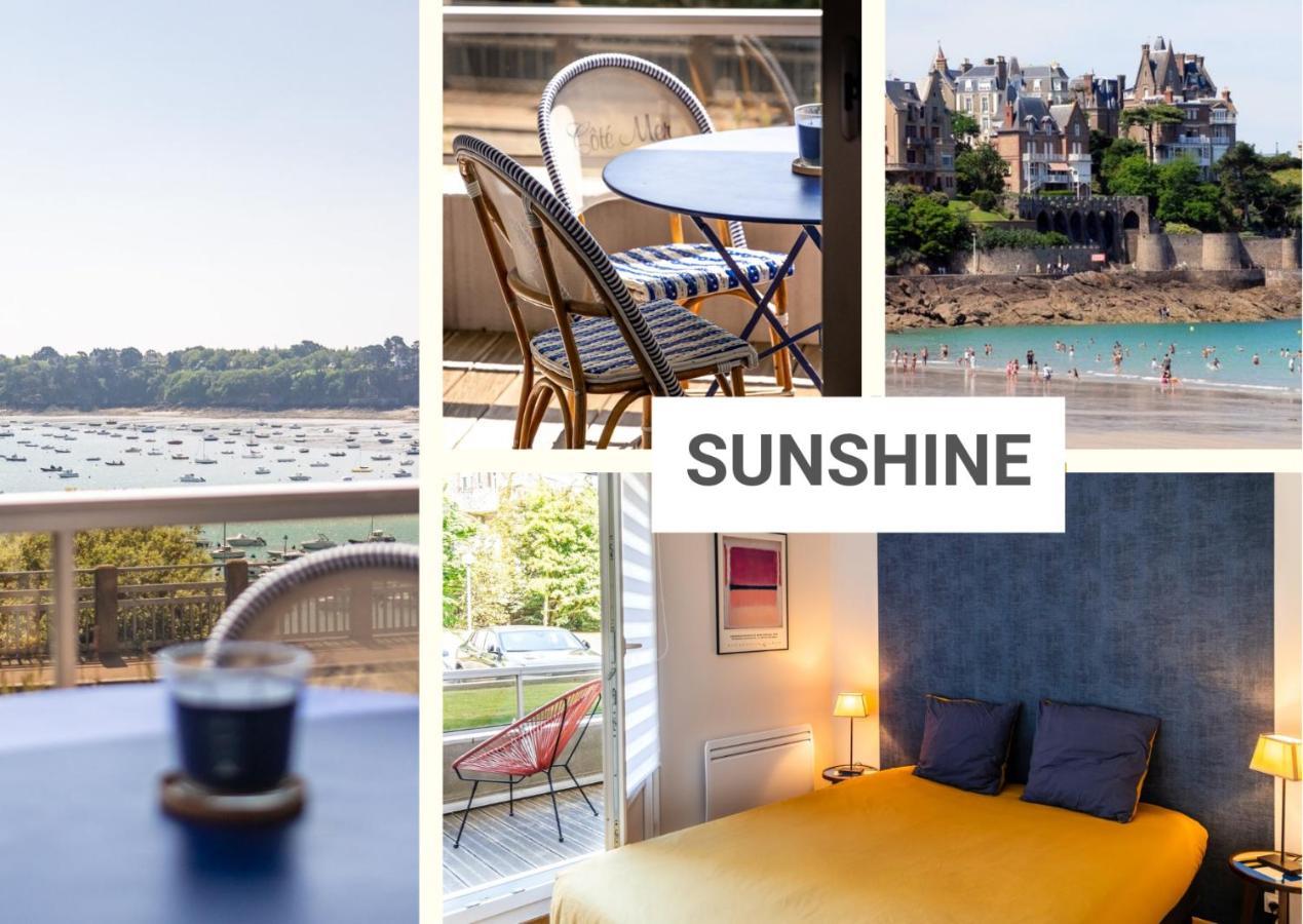 Sunshine - Appartement 2Pers - Terrasse Vue Mer - Dinard Zewnętrze zdjęcie